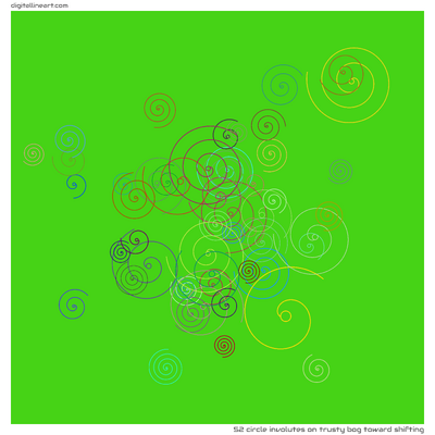 Trusty Bog toward Shifting — 52 circle involutes