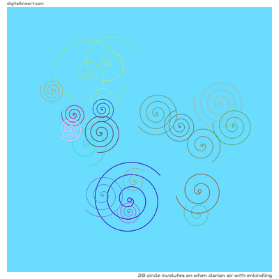 When Clarion Air with Enkindling — 20 circle involutes