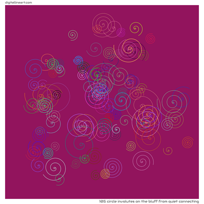 The Bluff from Quiet Connecting — 105 circle involutes