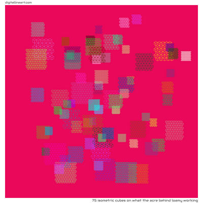 What the Acre behind Loamy Working — 75 isometric cubes