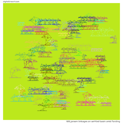 Settled Basin amid Fording — 105 jansen linkages