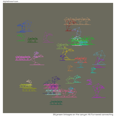 The Canyon till Furrowed Connecting — 39 jansen linkages