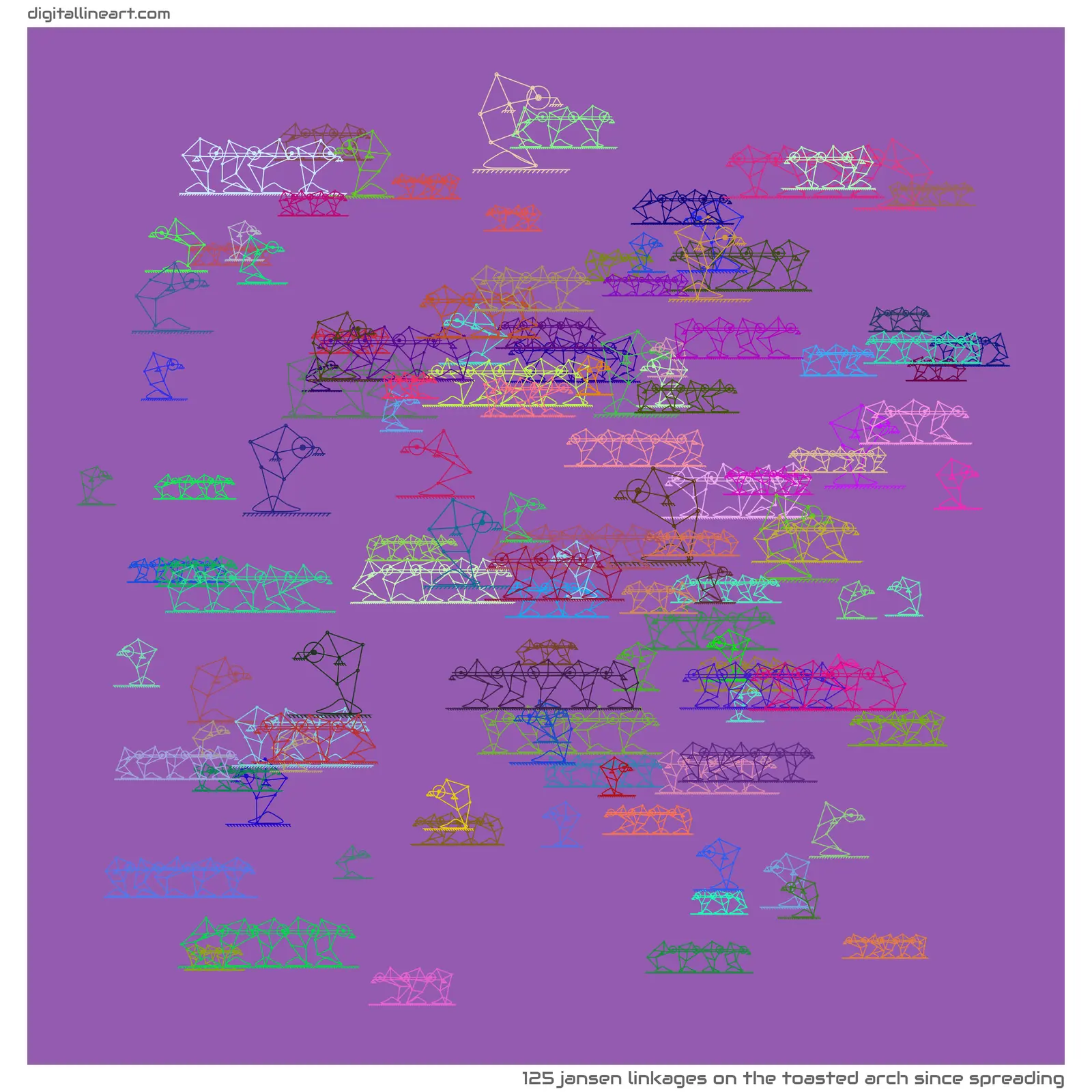 The Toasted Arch Since Spreading — 125 jansen linkages