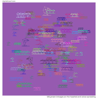 The Toasted Arch Since Spreading — 125 jansen linkages