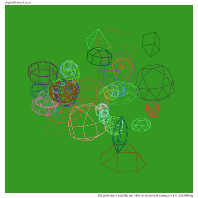 The Anchored Canyon till Distilling — 33 johnson solids