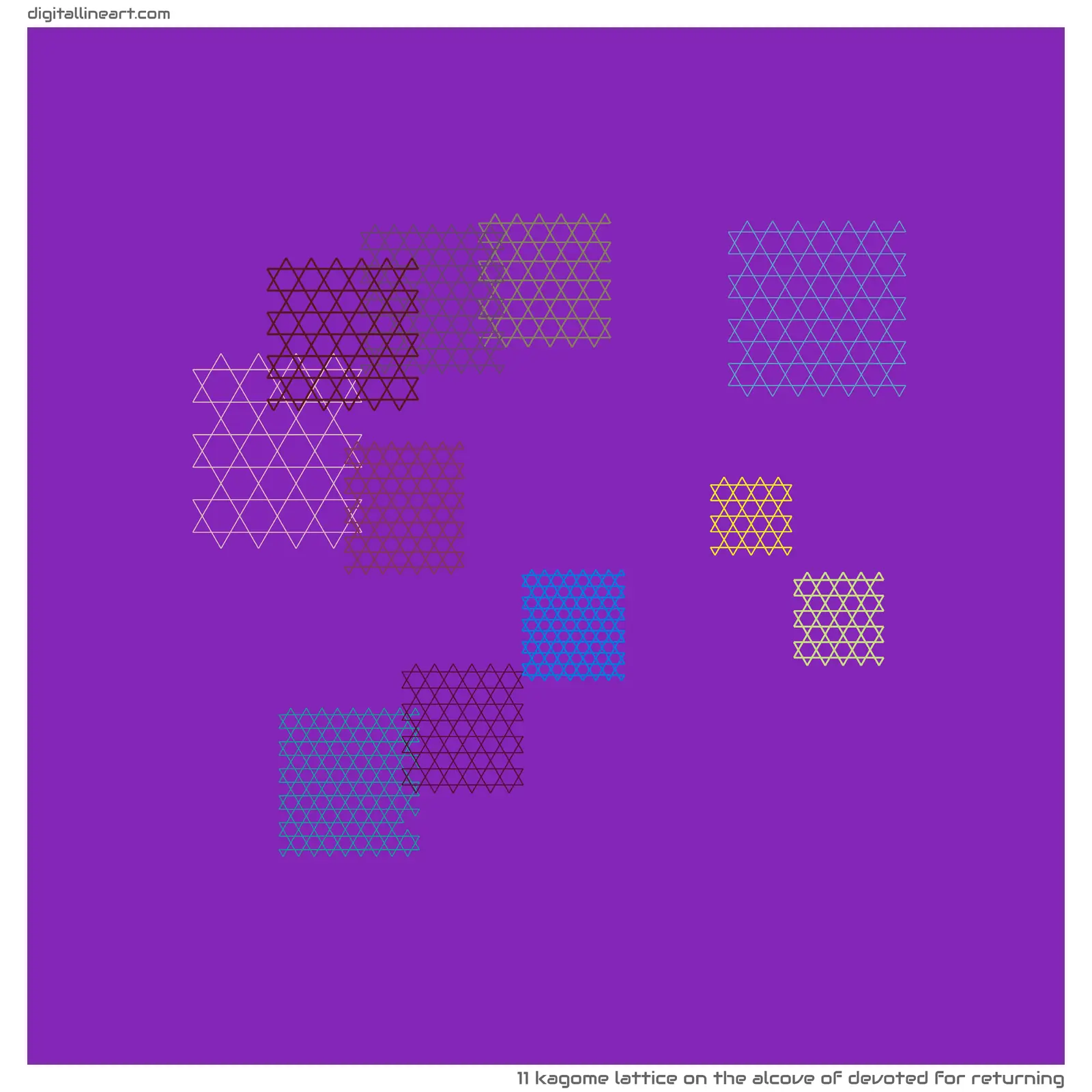 The Alcove of Devoted for Returning — Kagome Lattice, 11 elements