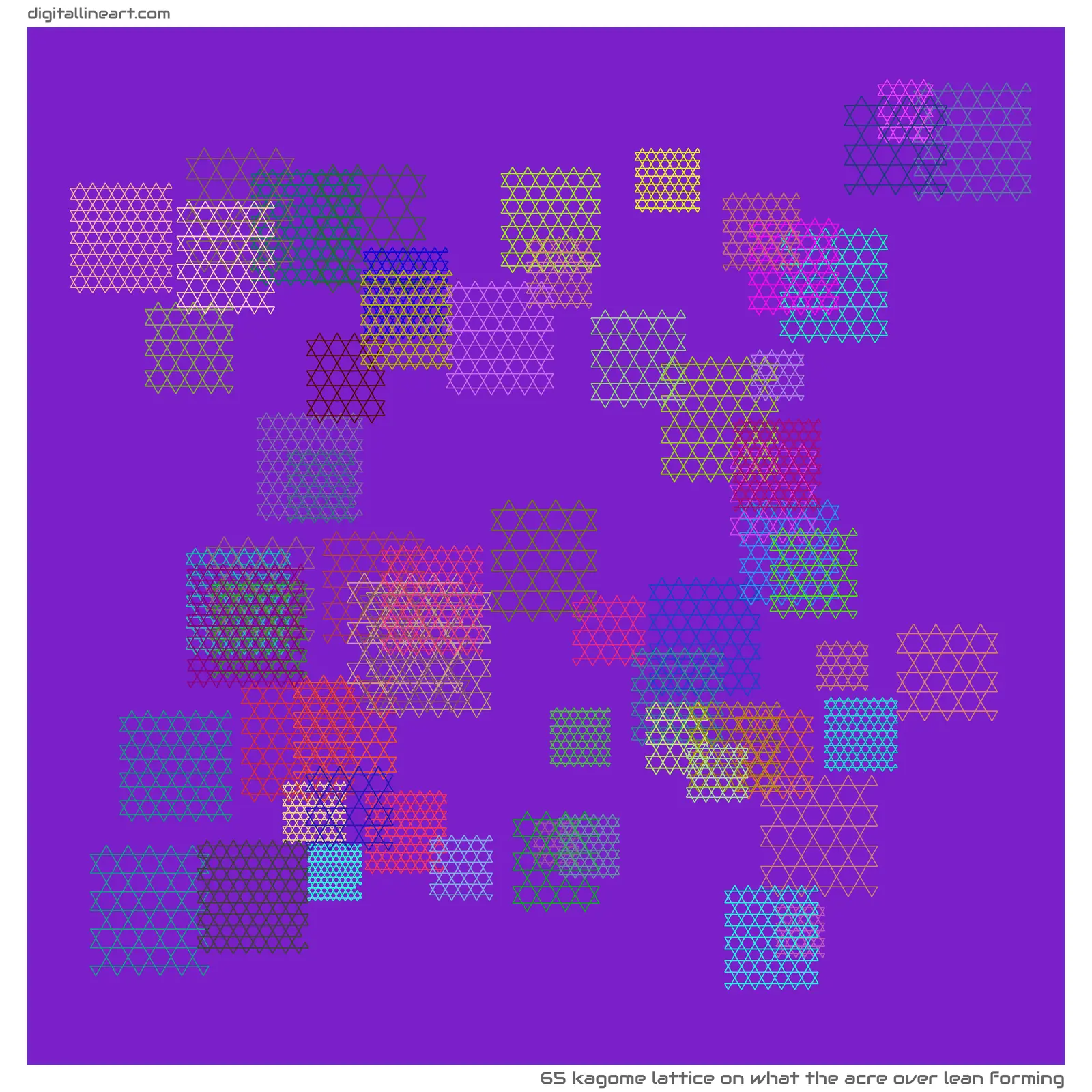 What the Acre over Lean Forming — Kagome Lattice, 65 elements