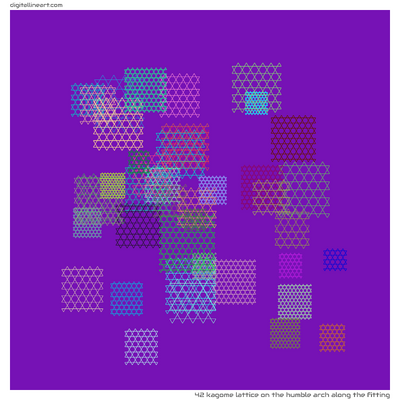 The Humble Arch along the Fitting — Kagome Lattice, 42 elements