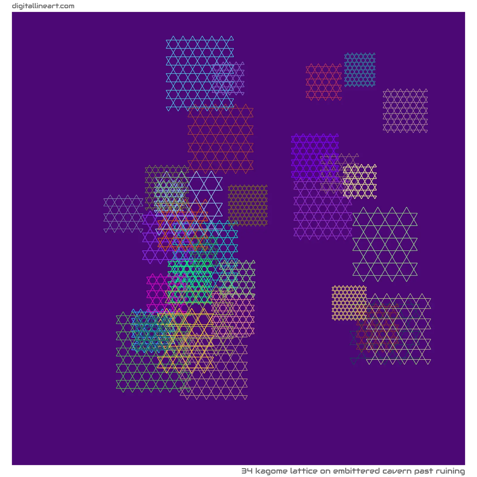 Embittered Cavern past Ruining — Kagome Lattice, 34 elements