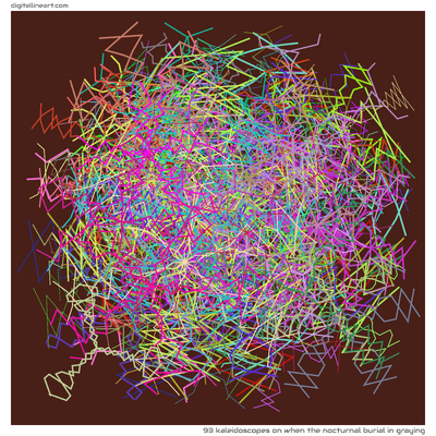 93 Kaleidoscope in When the Nocturnal Burial in Graying