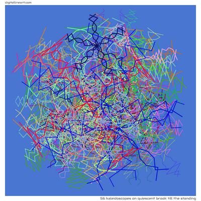 56 Kaleidoscope in Quiescent Brook till the Standing