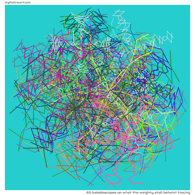 65 Kaleidoscope in What the Weighty Atoll betwixt Tracing
