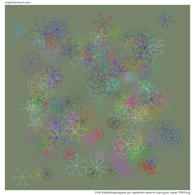 Solemn-warm Canyon near Fitting — 143 kaleidoscopes