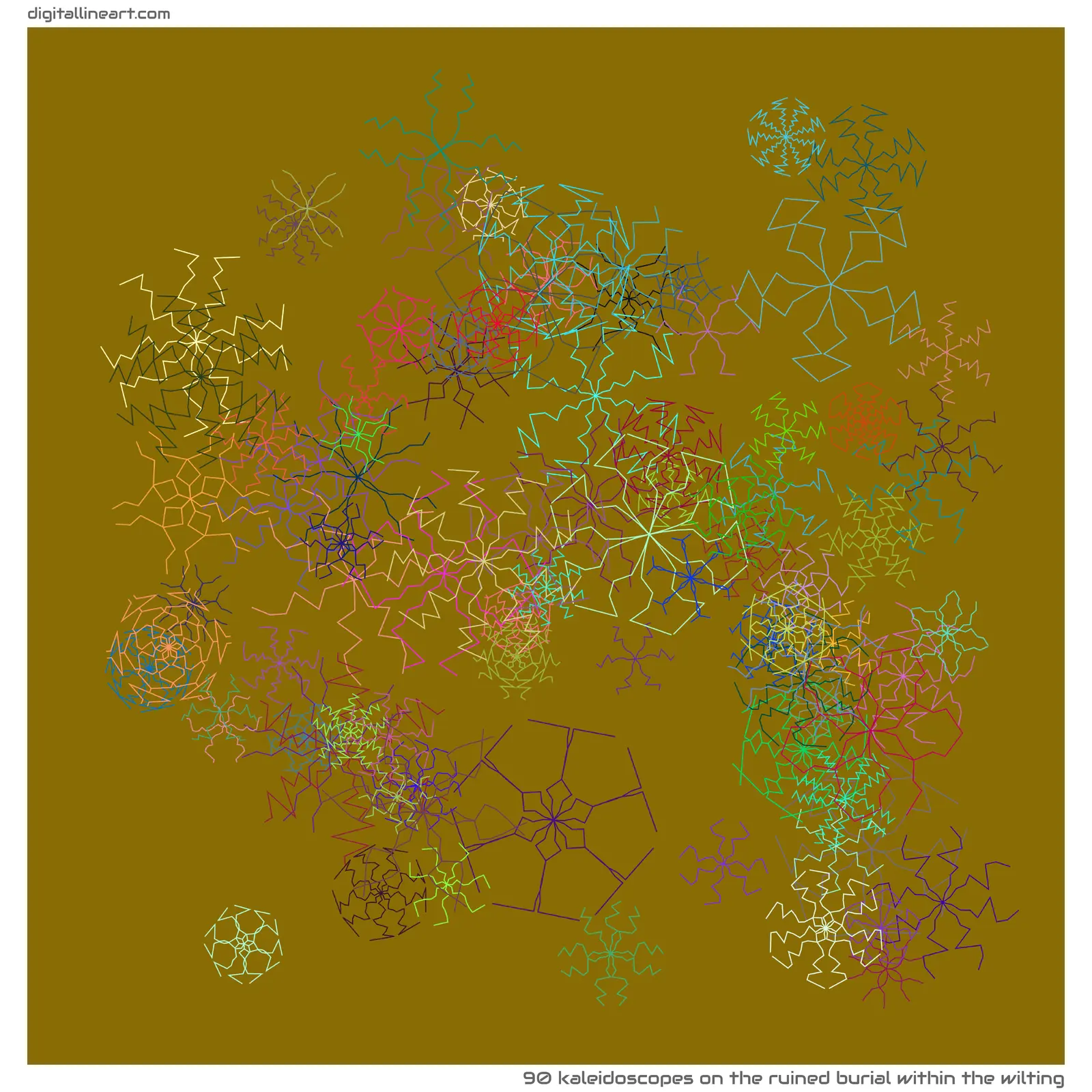 The Ruined Burial within the Wilting — 90 kaleidoscopes