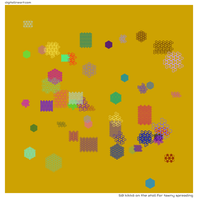 The Atoll for Tawny Spreading — Kikkō, 50 elements