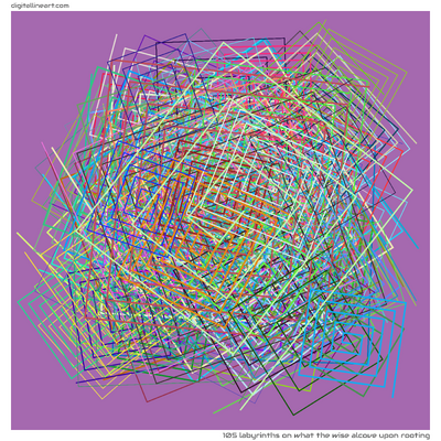 105 Labyrinth in What the Wise Alcove upon Rooting