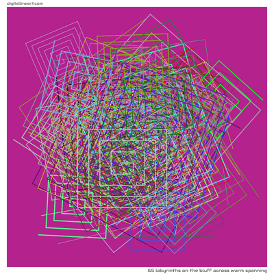 65 Labyrinth in The Bluff across Warm Spanning