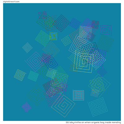 When Organic Bog Inside Mending — 55 labyrinths