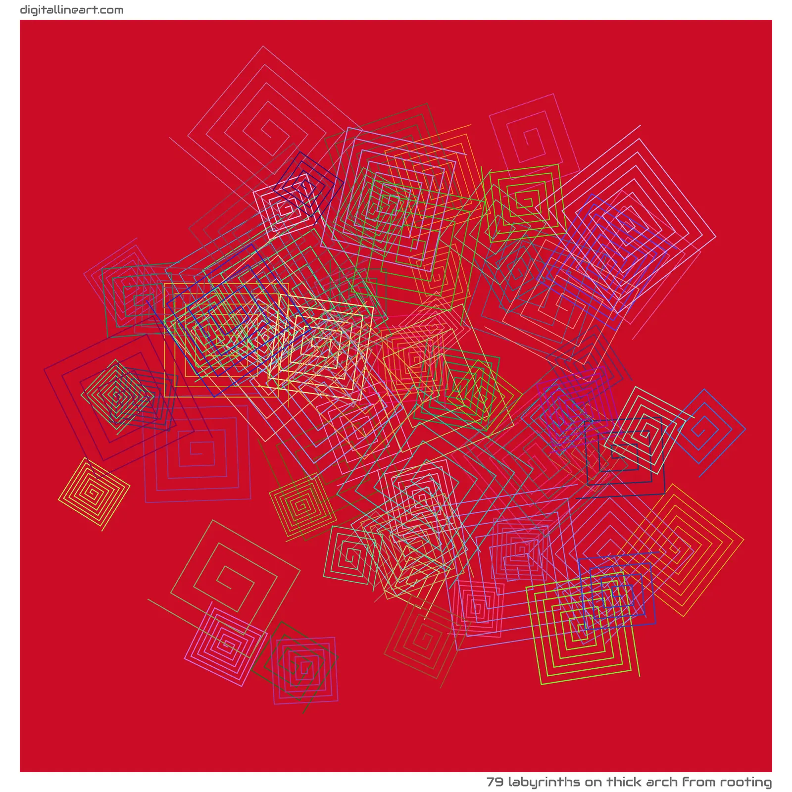 Thick Arch from Rooting — 79 labyrinths