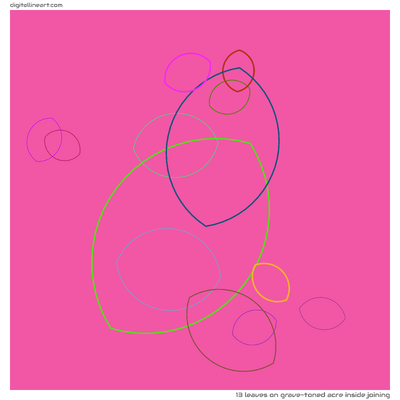 Grave-toned Acre Inside Joining — 13 leaves