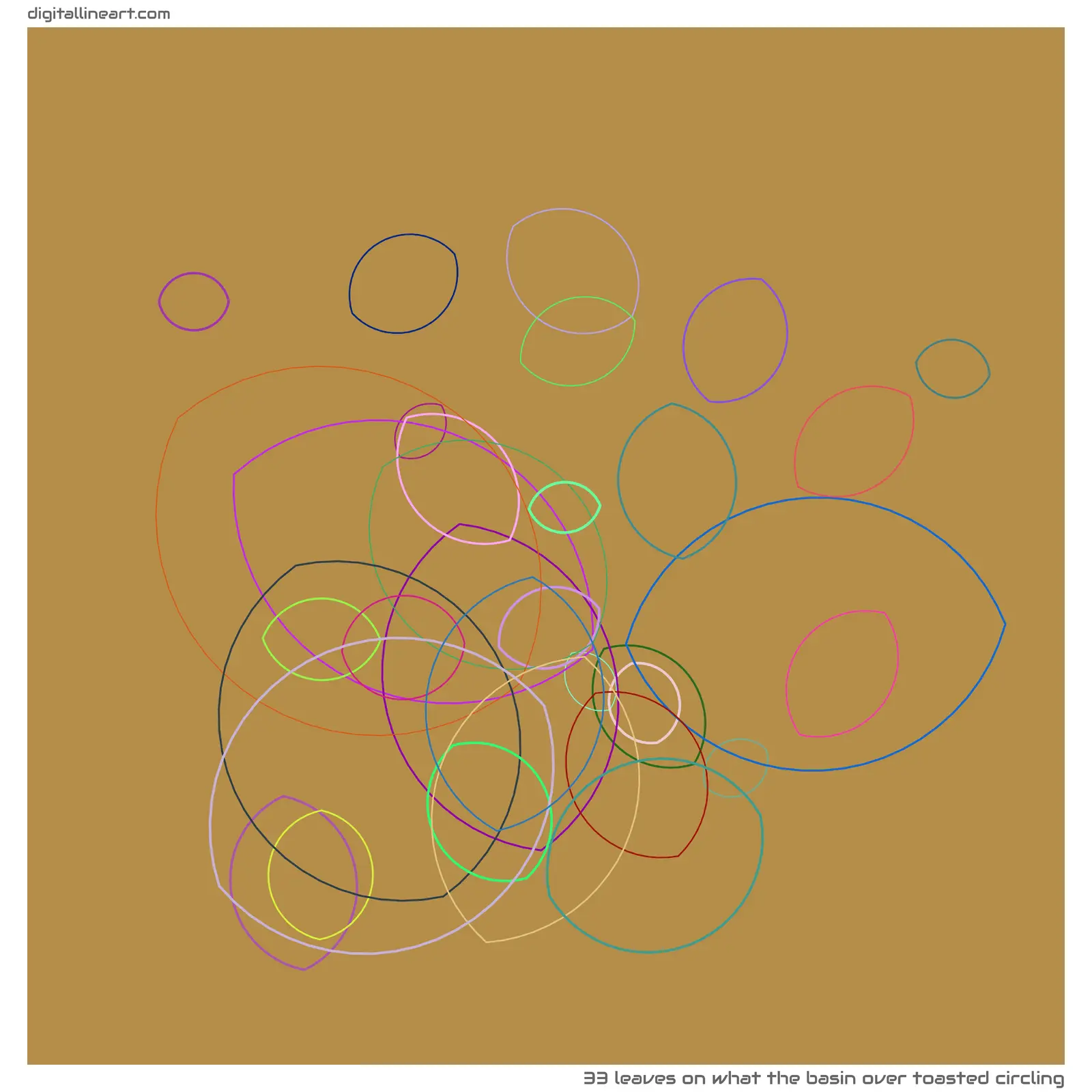What the Basin over Toasted Circling — 33 leaves