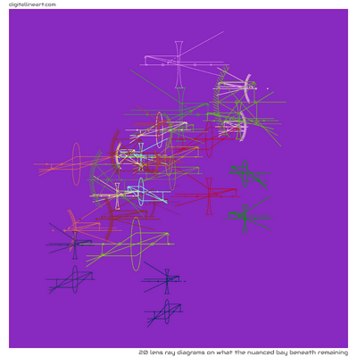 What the Nuanced Bay beneath Remaining — 20 lens ray diagrams