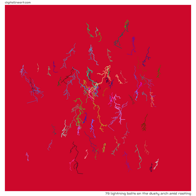 The Dusty Arch amid Rooting — 79 lightning bolts