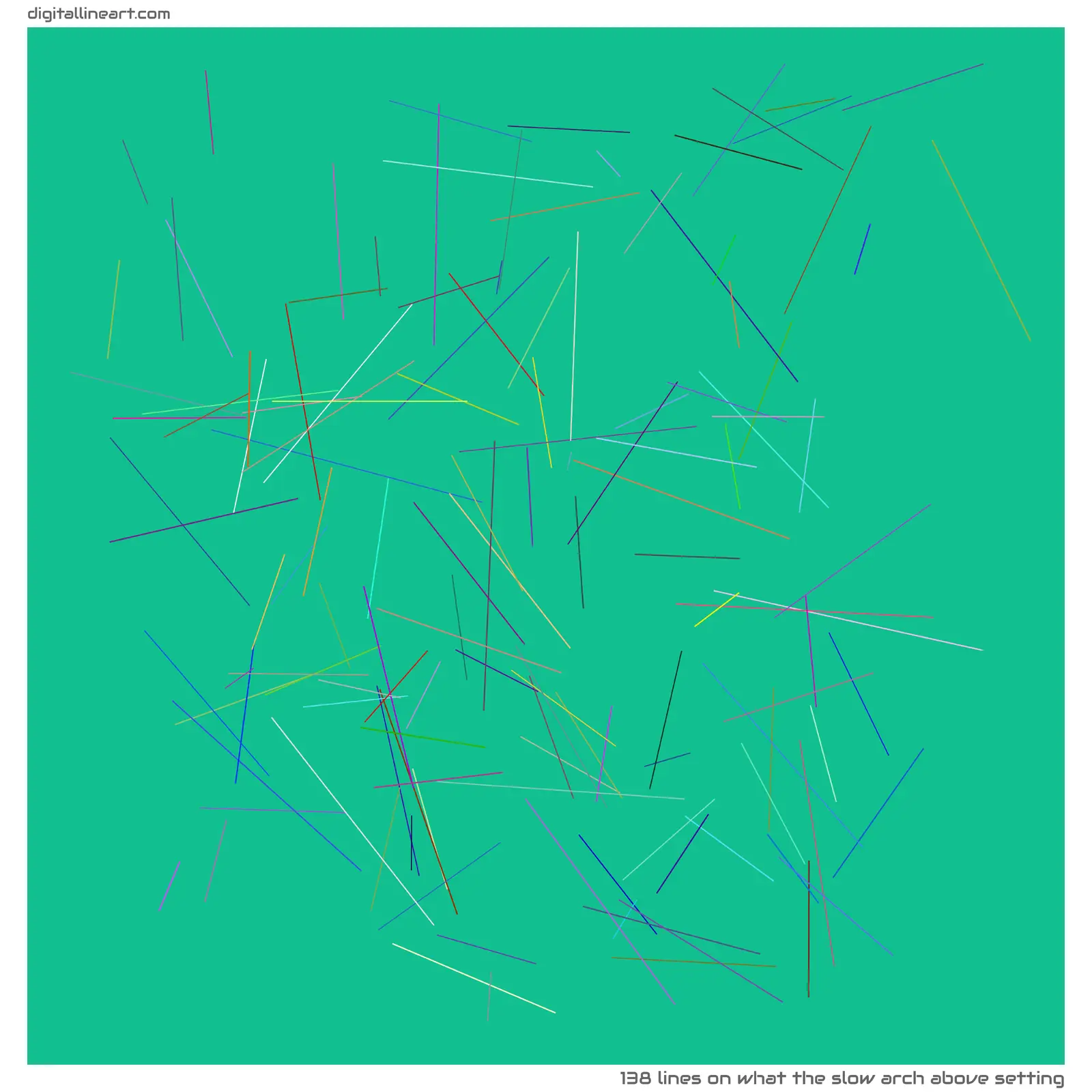 What the Slow Arch above Setting — 138 lines