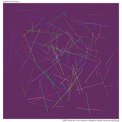 The Cavern despite Dusk-bound Defiling — 140 lines