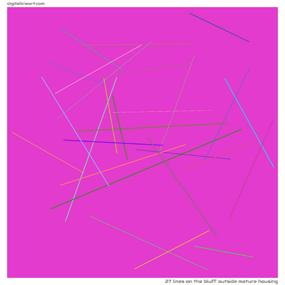 The Bluff outside Mature Housing — 27 lines