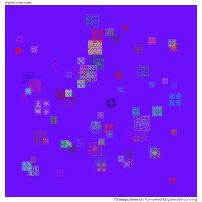 Furrowed Bog amidst Curving — 75 magic lines