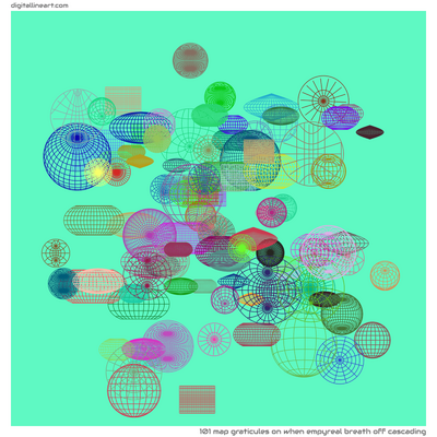 When Empyreal Breath off Cascading — 101 map graticules
