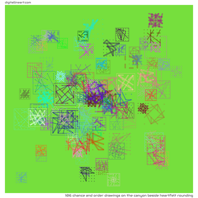 The Canyon beside Heartfelt Rounding — 106 chance and order drawings