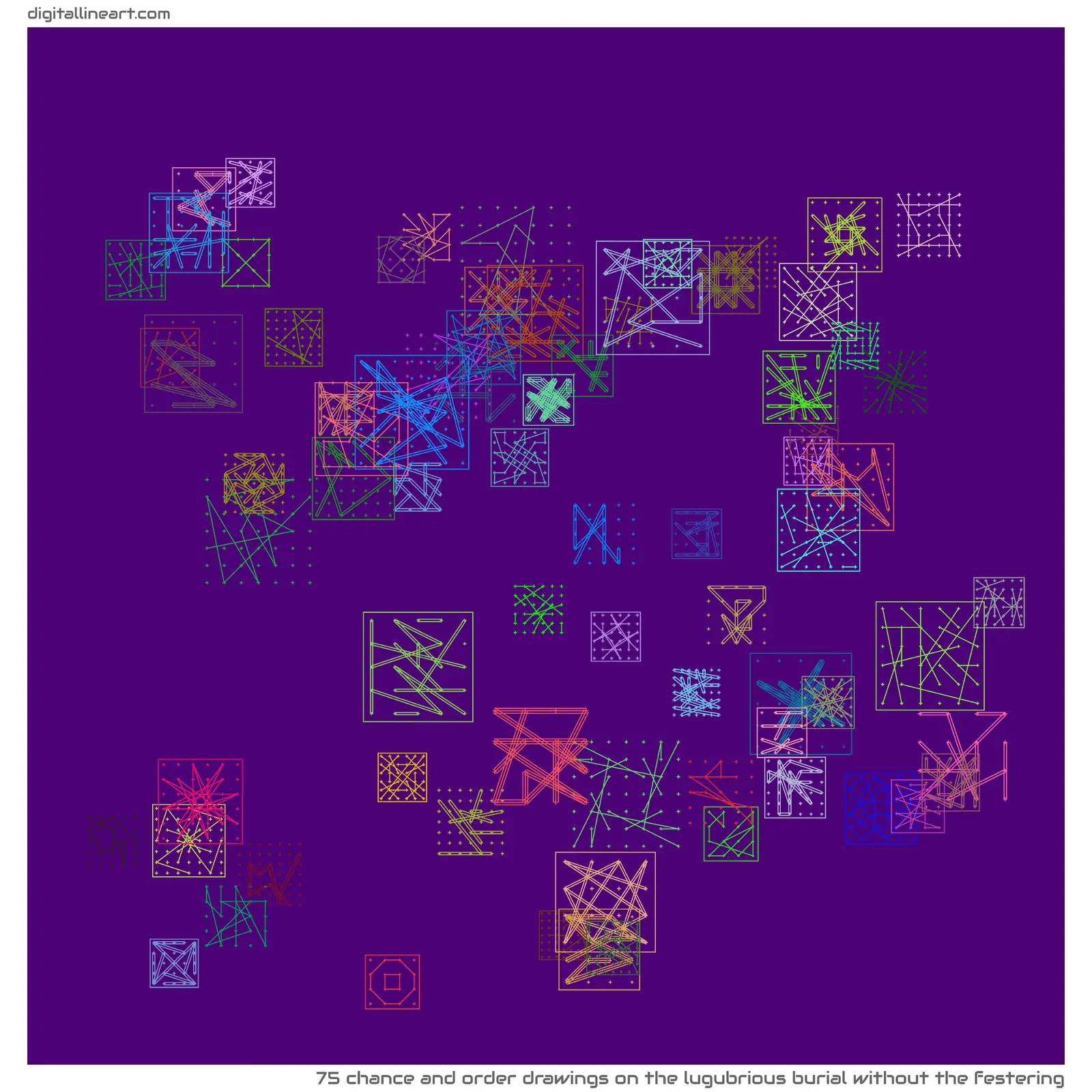 The Lugubrious Burial without the Festering — 75 chance and order drawings