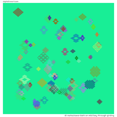 Mild Bay through Girding — Matsukawa-bishi, 81 elements