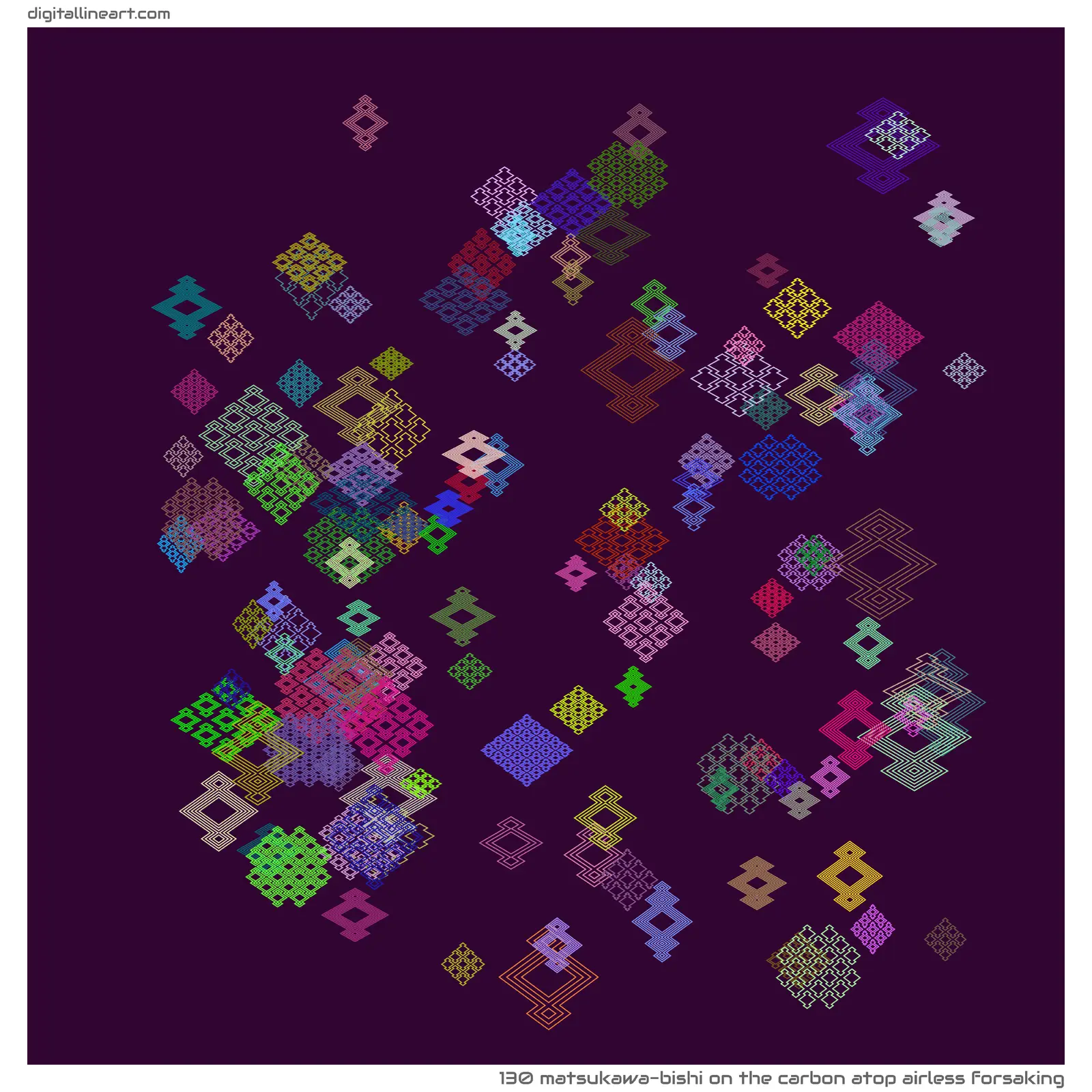 The Carbon atop Airless Forsaking — Matsukawa-bishi, 130 elements