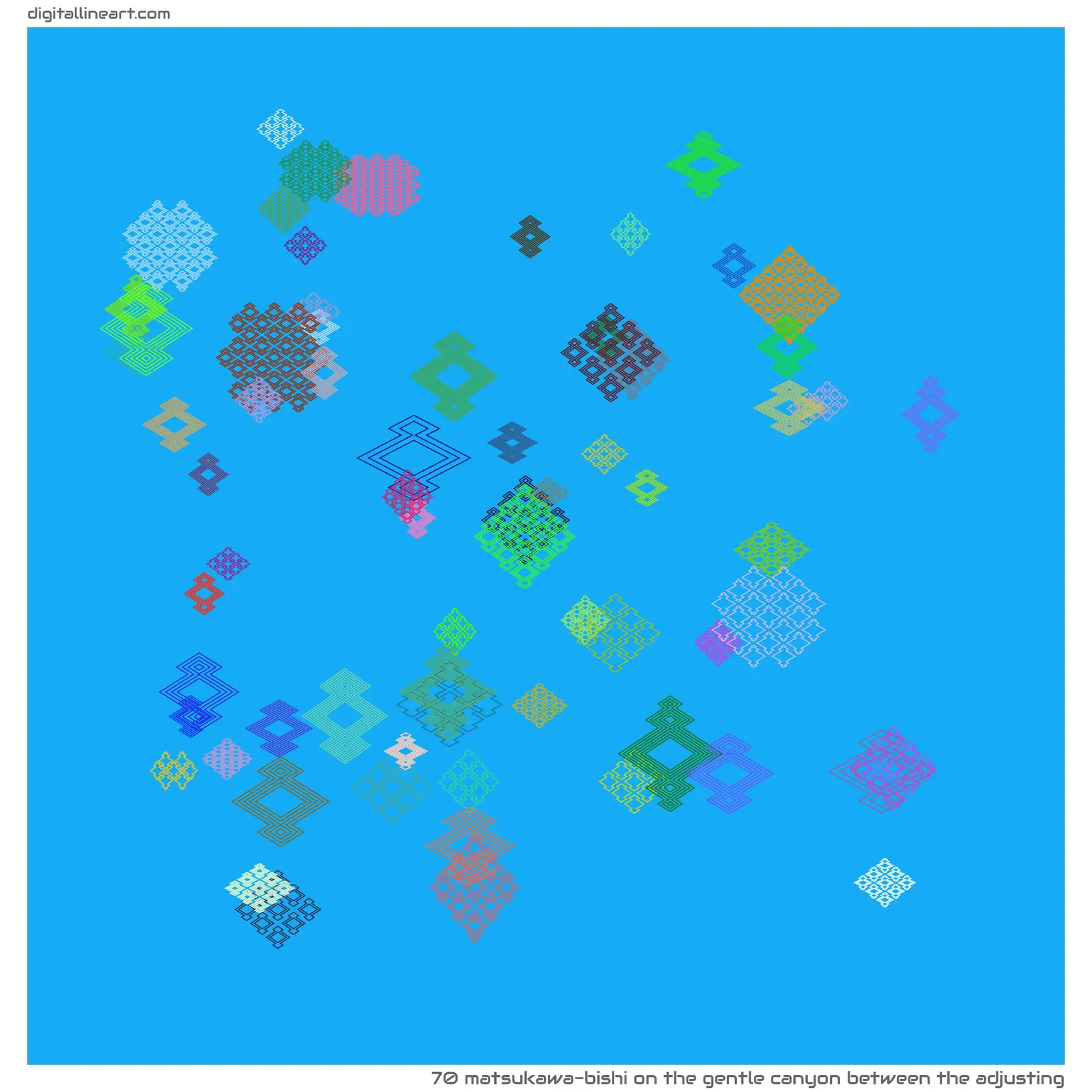 The Gentle Canyon between the Adjusting — Matsukawa-bishi, 70 elements