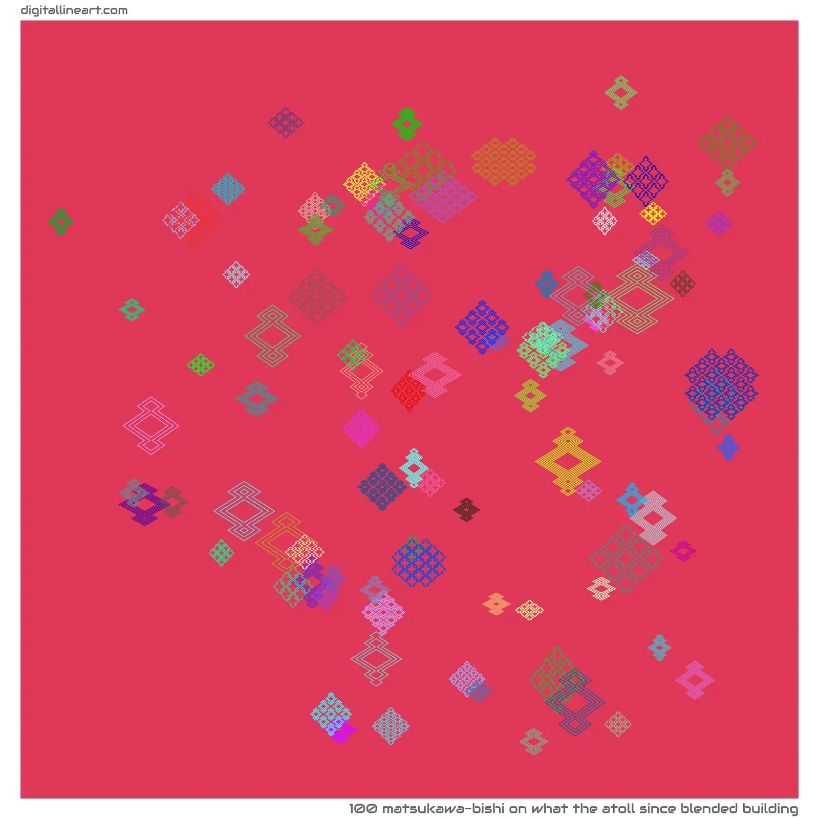What the Atoll Since Blended Building — Matsukawa-bishi, 100 elements