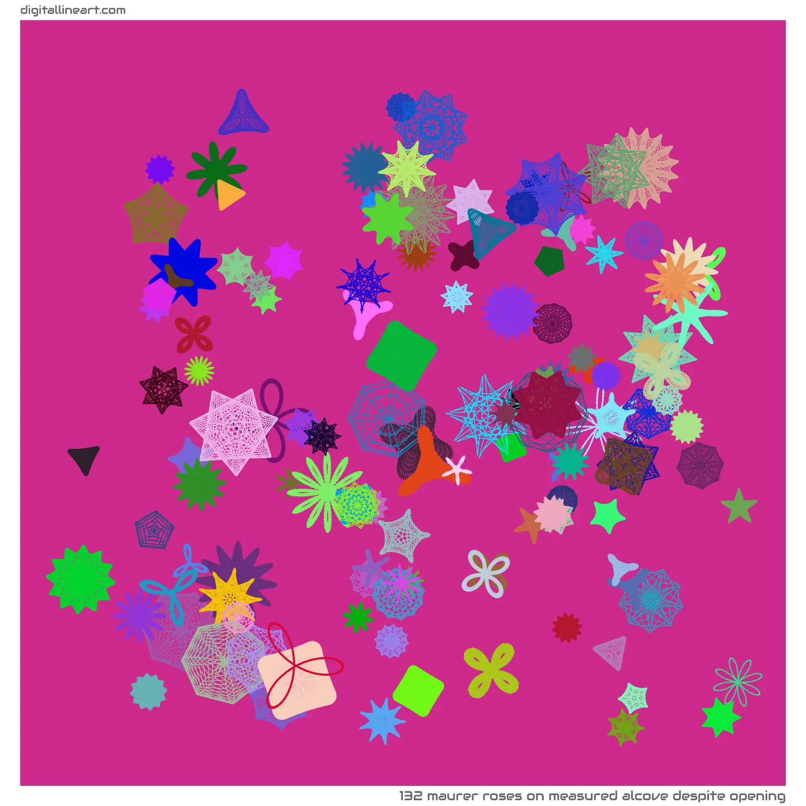 Measured Alcove despite Opening — 132 Maurer roses