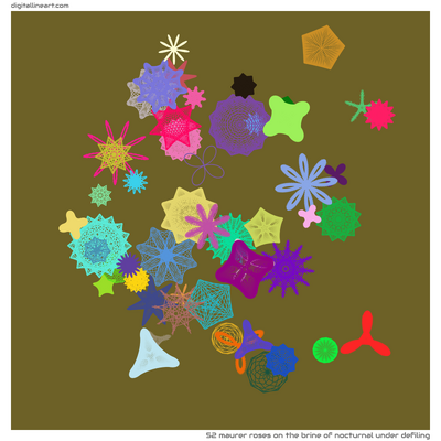 The Brine of Nocturnal under Defiling — 52 Maurer roses