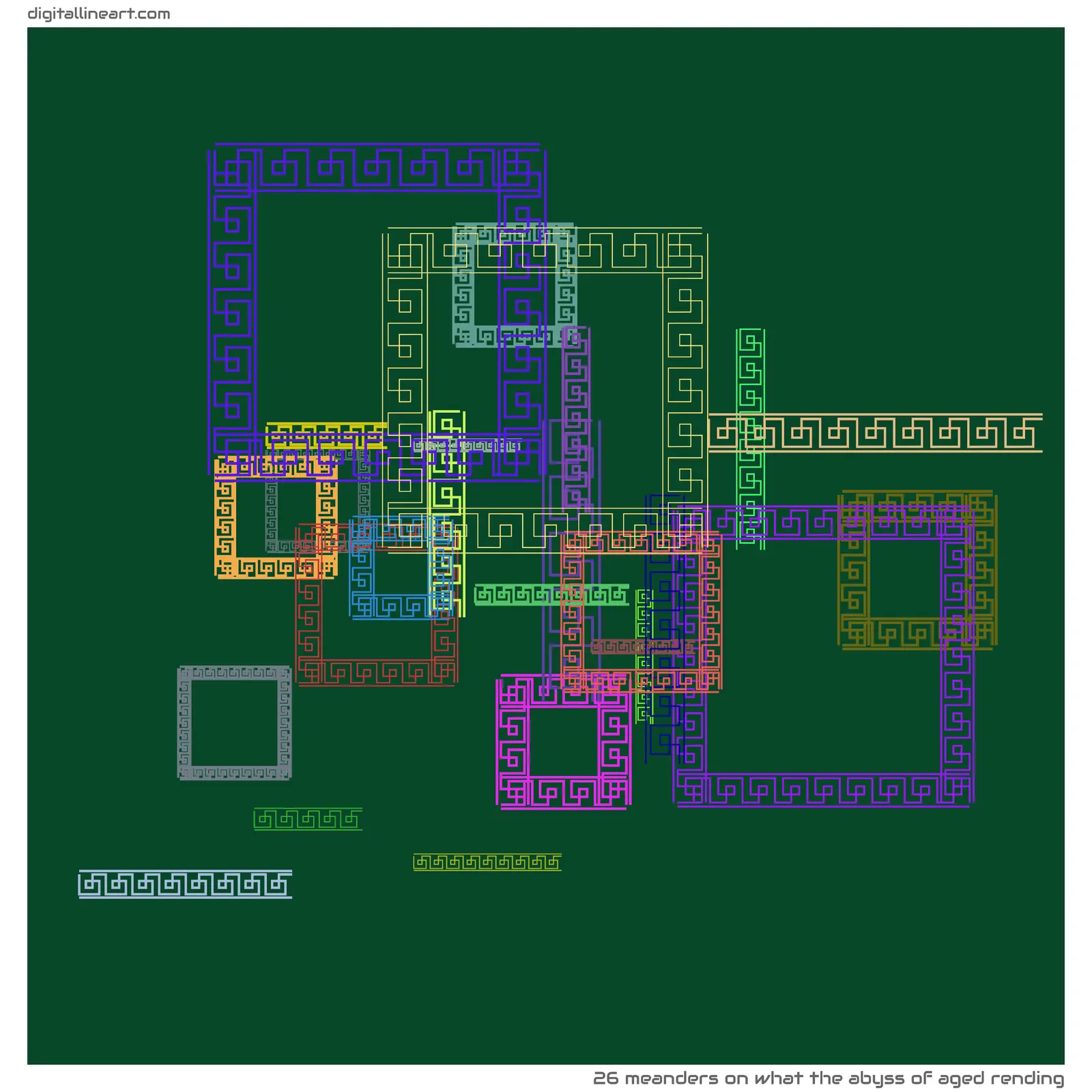 What the Abyss of Aged Rending — 26 meanders