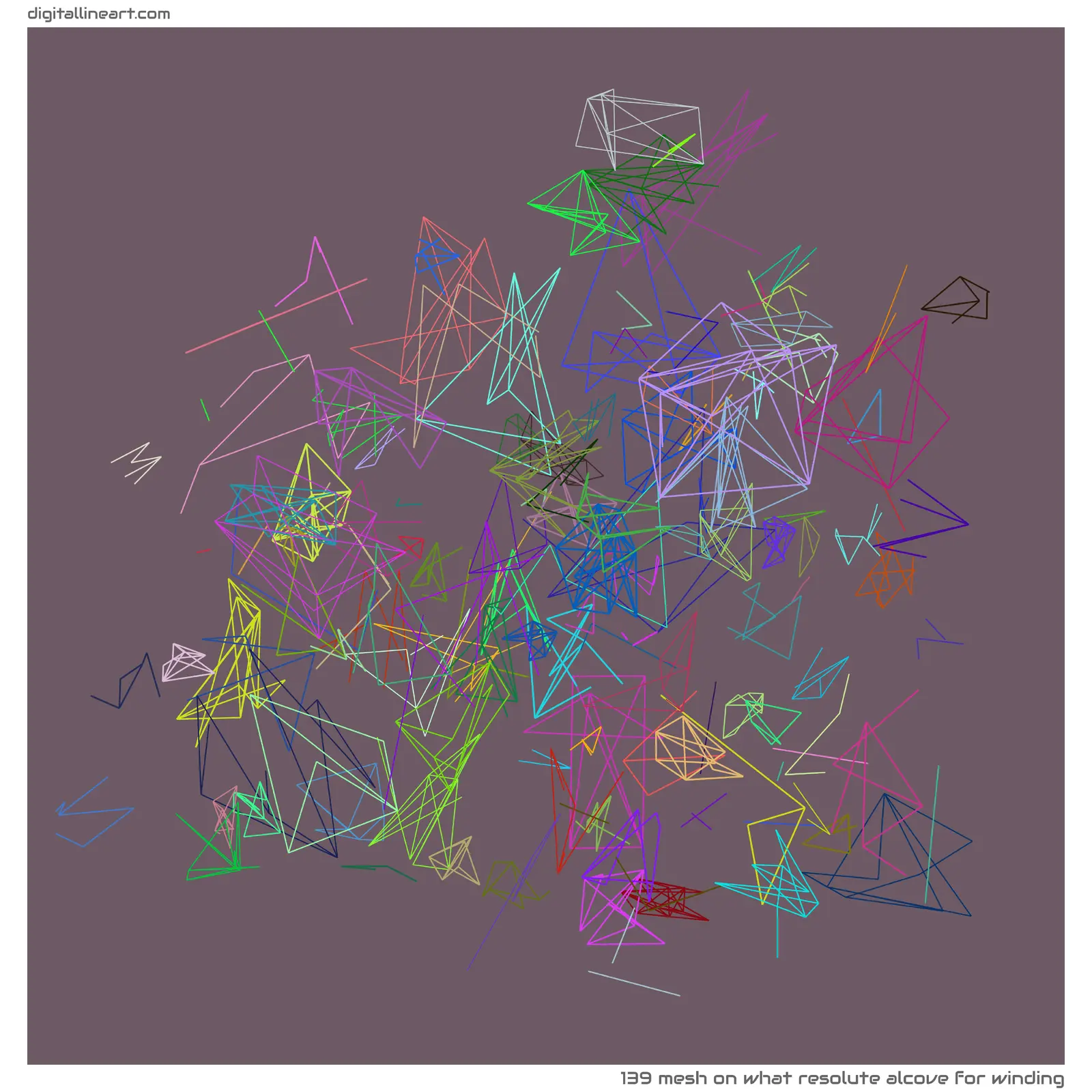 What Resolute Alcove for Winding — Mesh, 139 elements