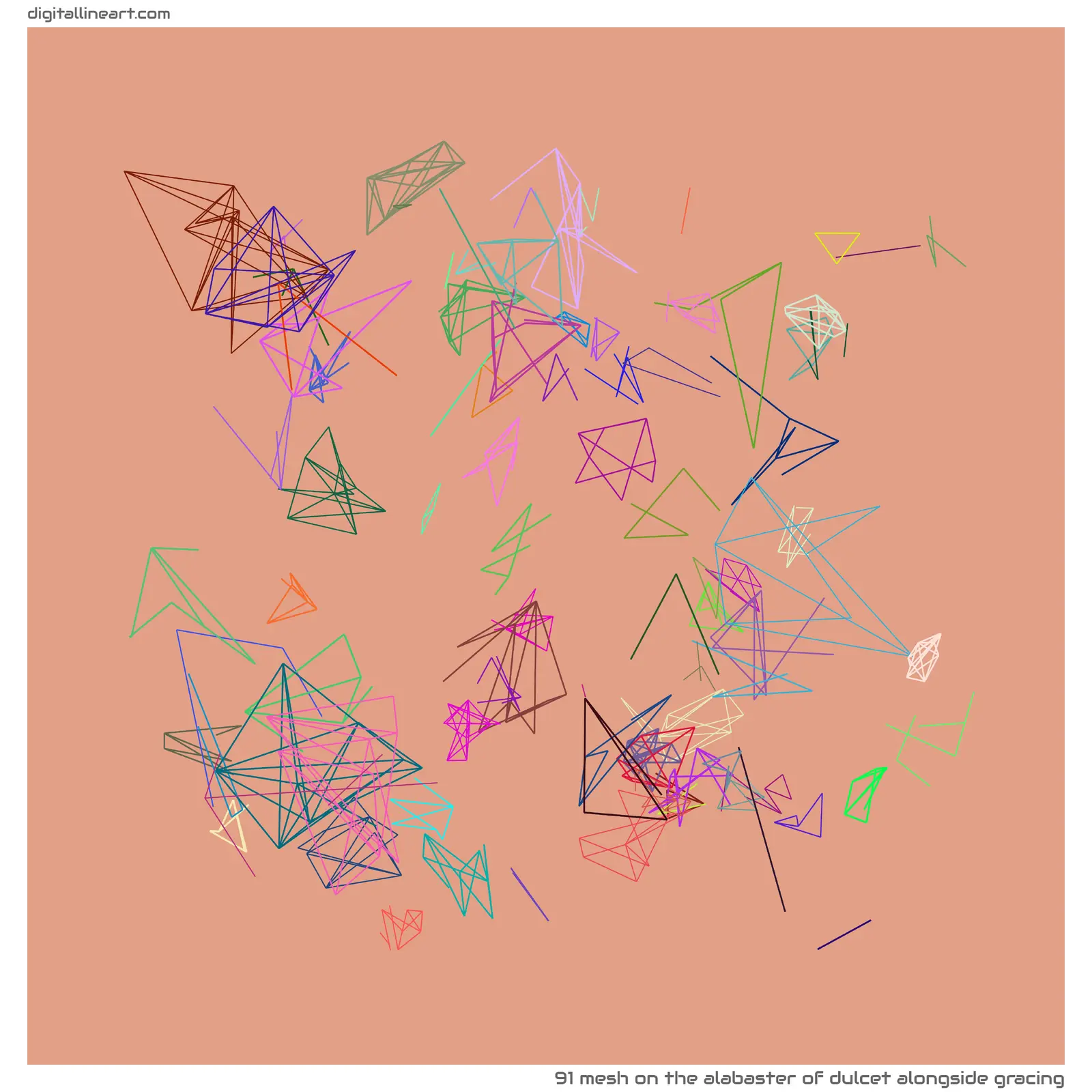 The Alabaster of Dulcet alongside Gracing — Mesh, 91 elements