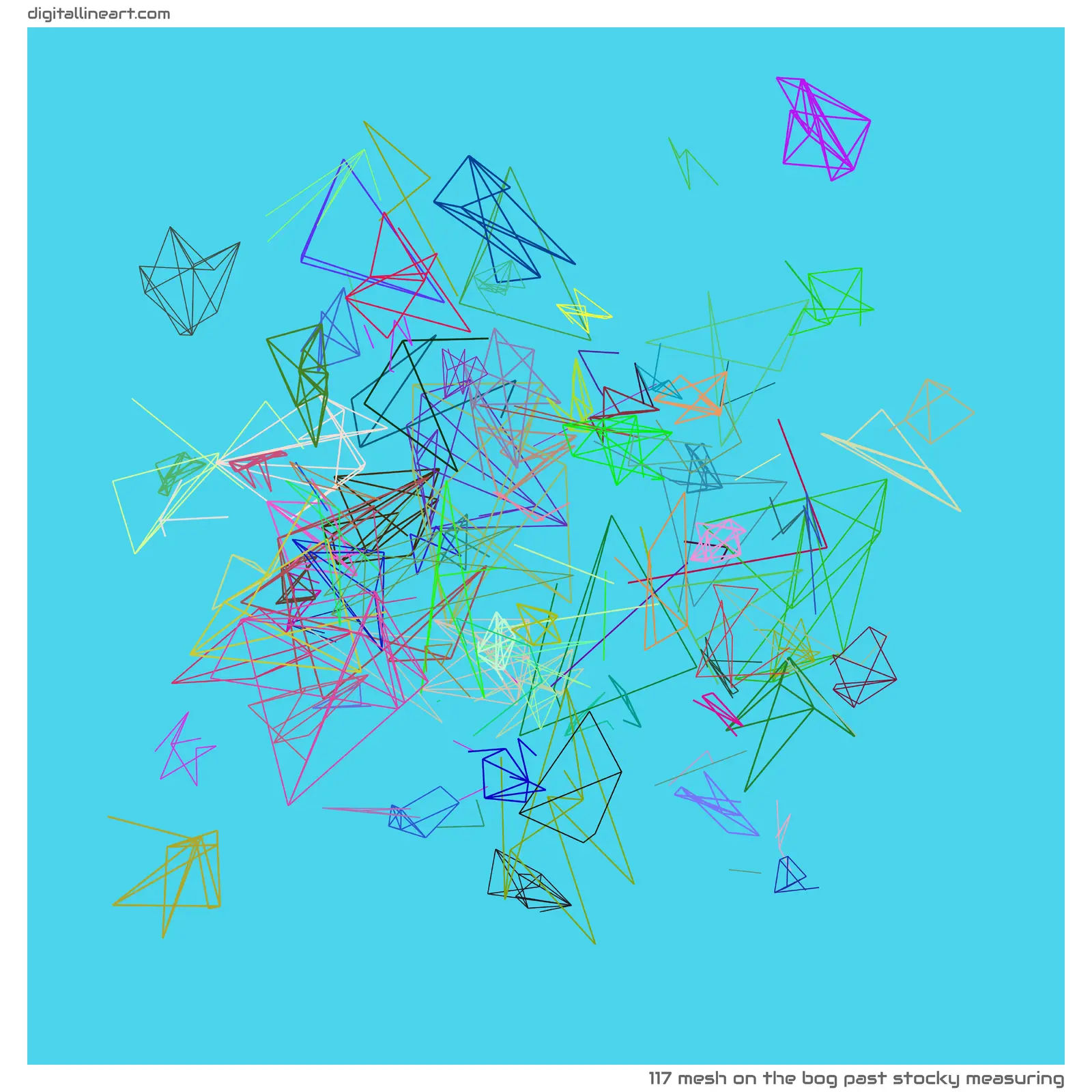 The Bog past Stocky Measuring — Mesh, 117 elements