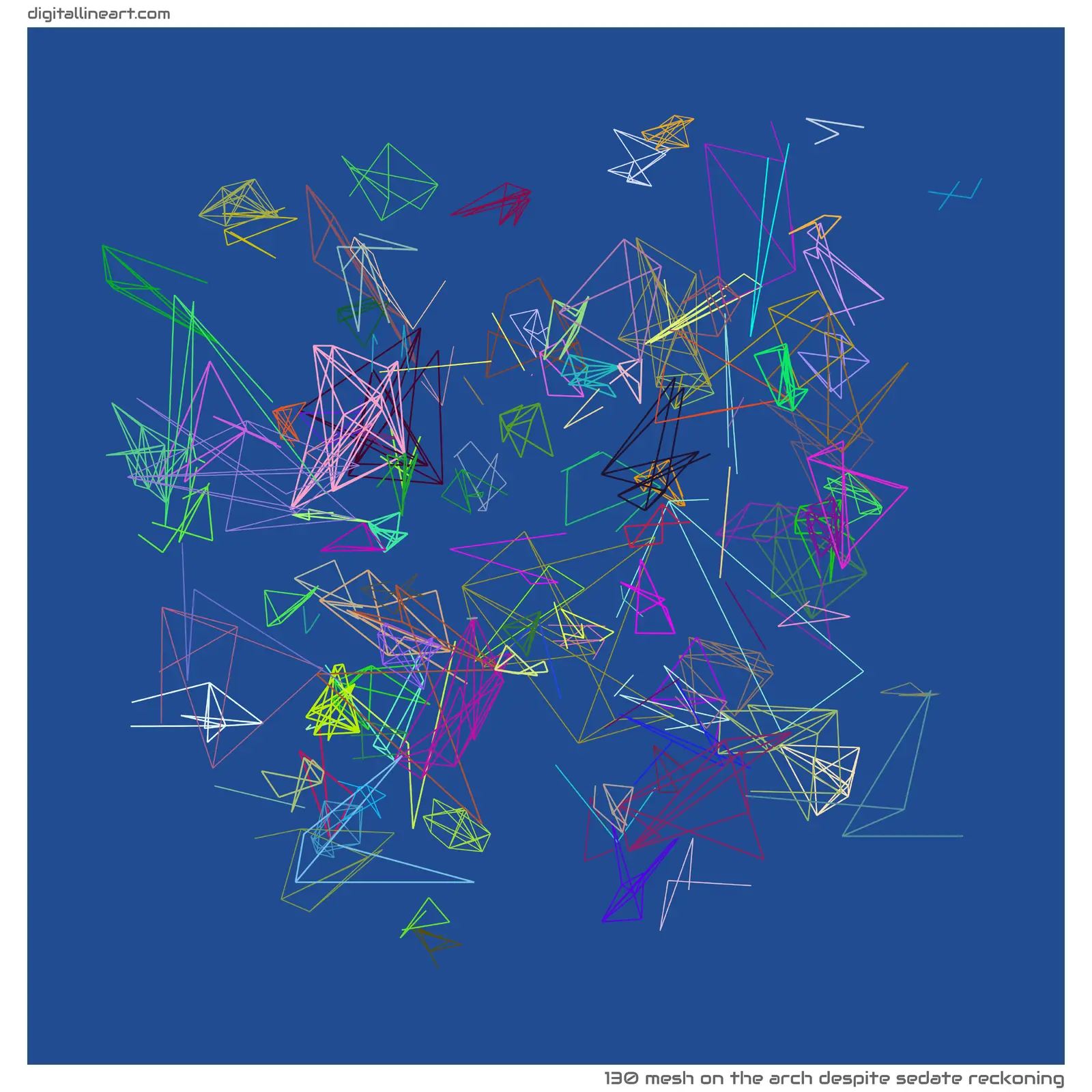 The Arch despite Sedate Reckoning — Mesh, 130 elements