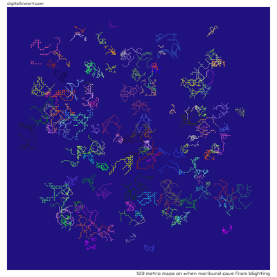 When Moribund Cave from Blighting — 123 metro maps