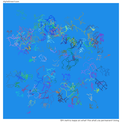 What the Atoll via Permanent Lining — 134 metro maps