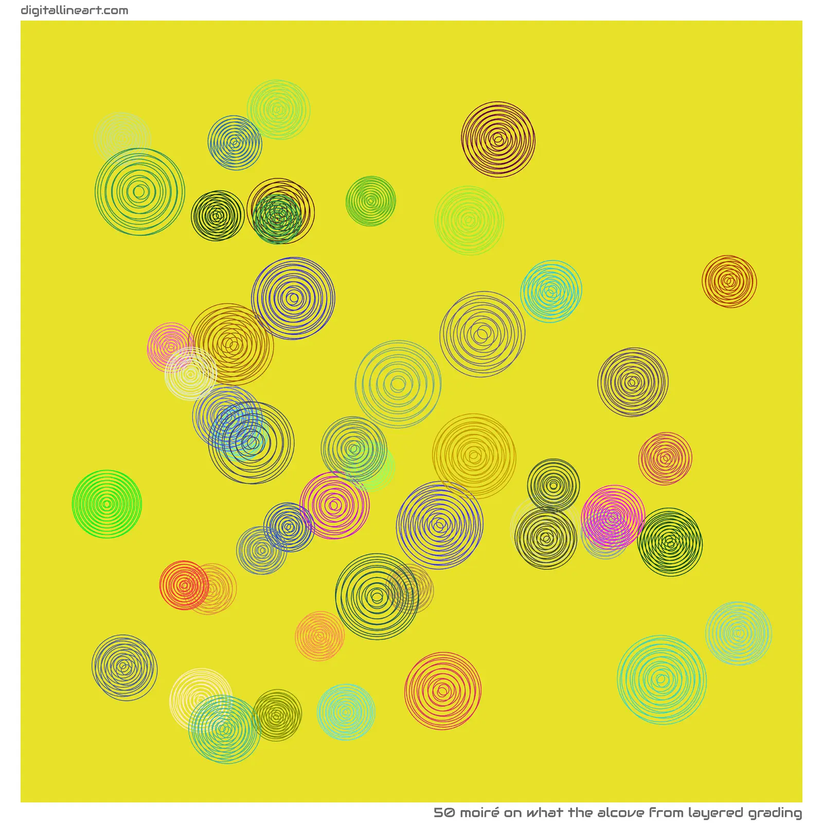 What the Alcove from Layered Grading — Moiré, 50 elements