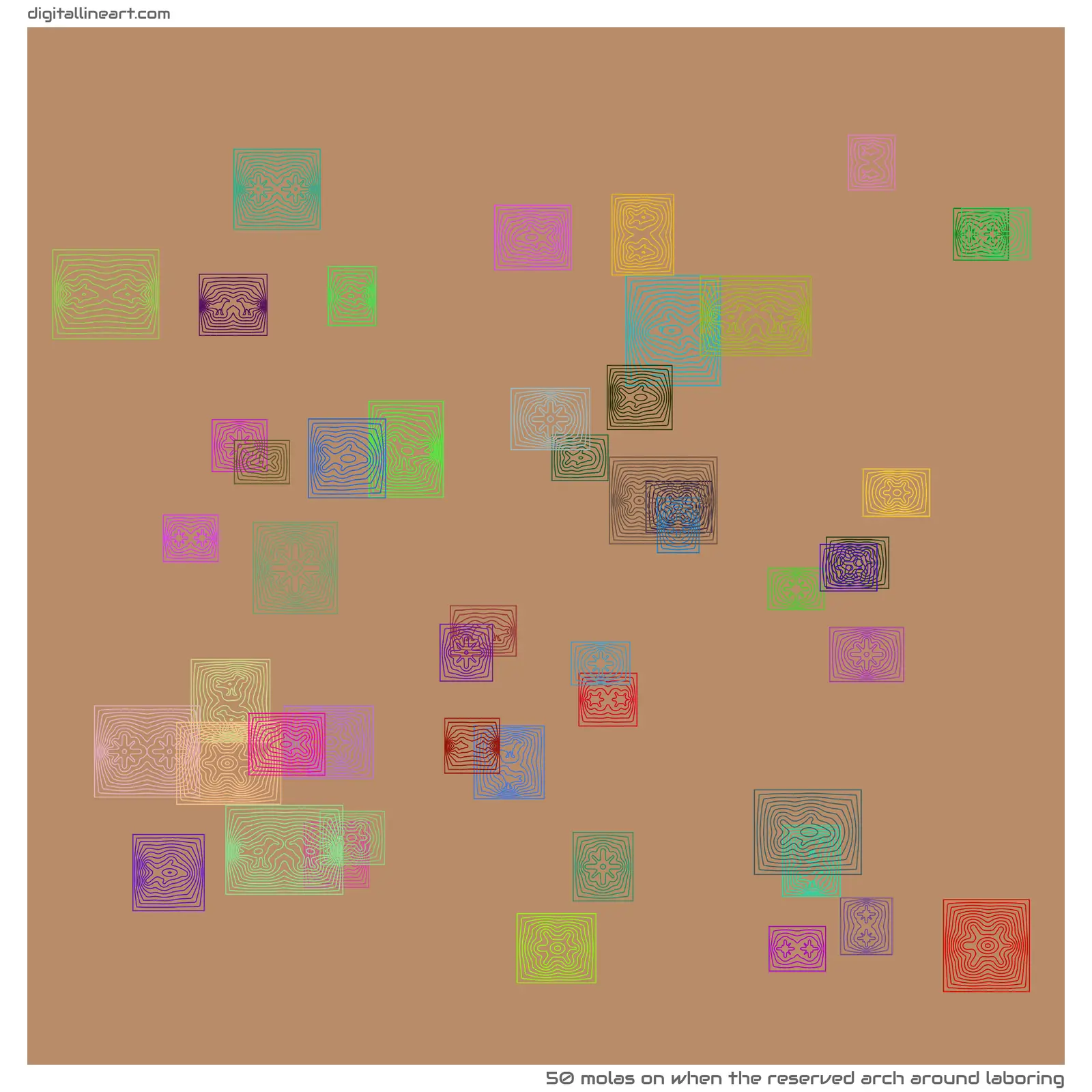 When the Reserved Arch Around Laboring — 50 molas