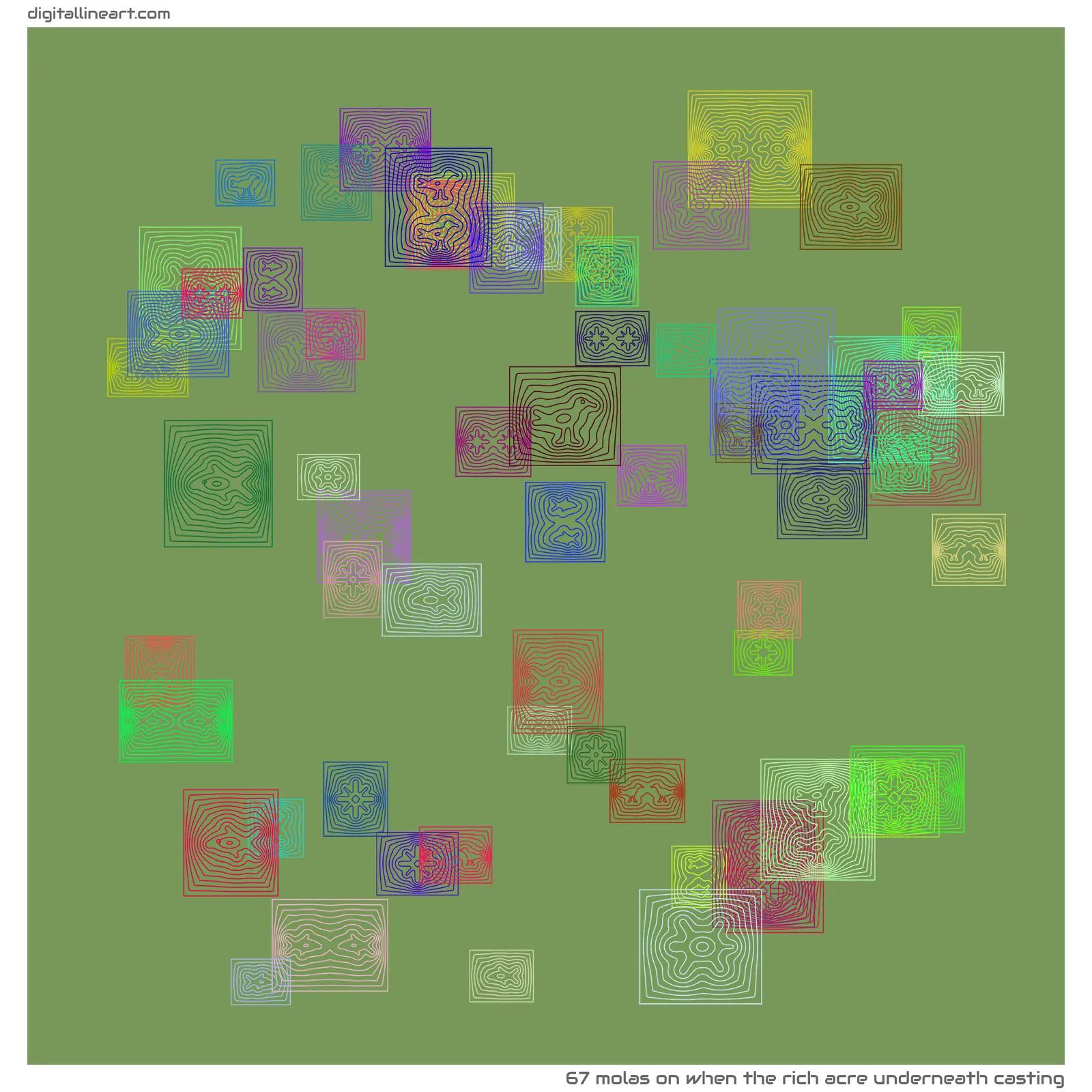 When the Rich Acre underneath Casting — 67 molas